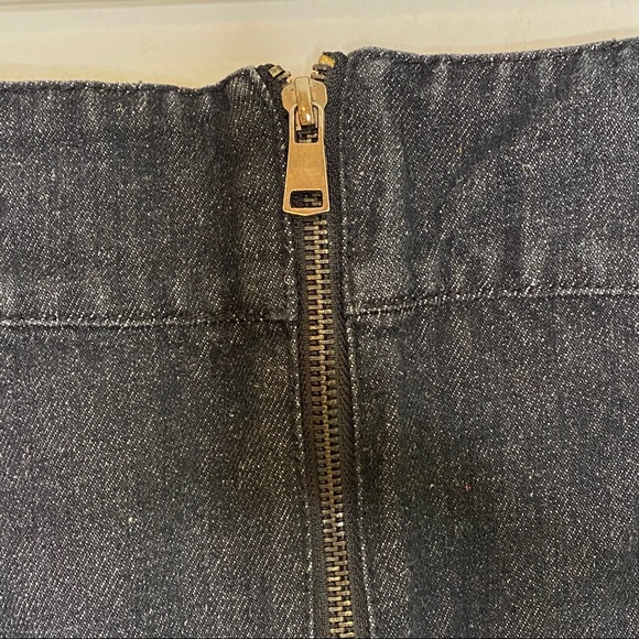 Denim mini skirt with embellishments - Picture 6 of 6